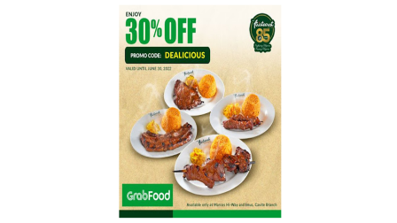 aristocrat dealicious grabfood discount order june 2022.png, Jun 2022